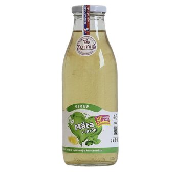 Zamio Sirup Mäta citrón  500ml