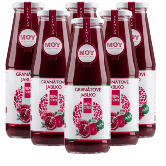 Detox Max kúra: Granátové jablko 100% šťava 700ml x 6ks | ZAMIO